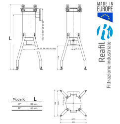CAD FILTRO A SACCO AISI 316 RE FBE
