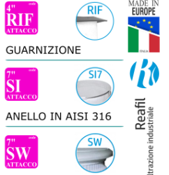 TABELLA ATTACCHI SACCHI FILTRANTI REV 01